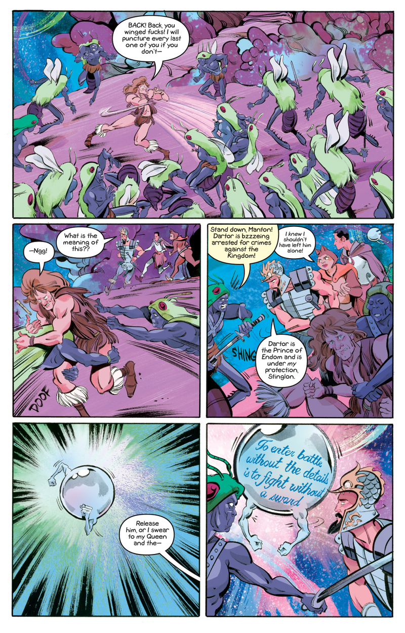 Illustration for article titled Exclusive Image preview: Kaptara’s first arc ends with a cosmic prison break